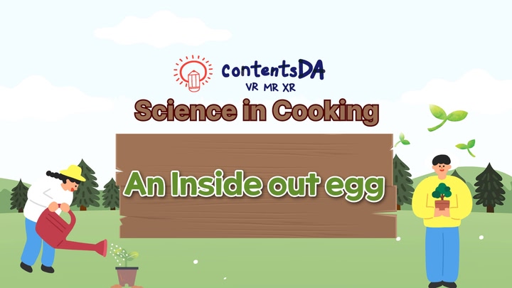 Science in Cooking: An Inside out egg