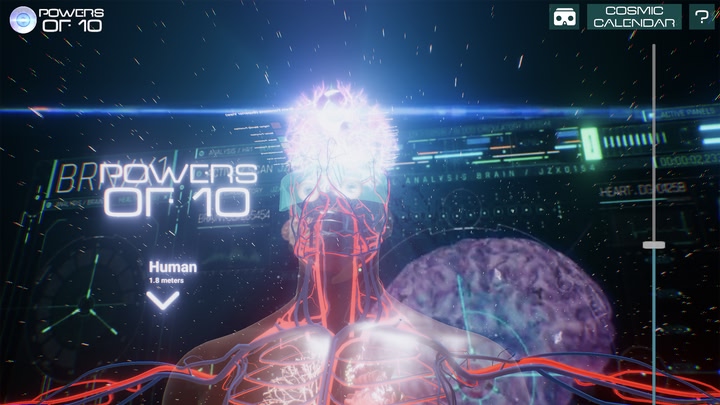 Powers of 10 : Universe Simulation