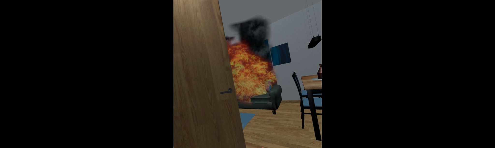 Fire at home