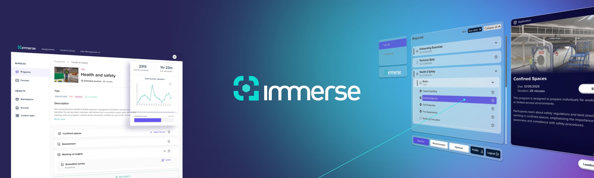 Immerse VR App and Platform - DEMO