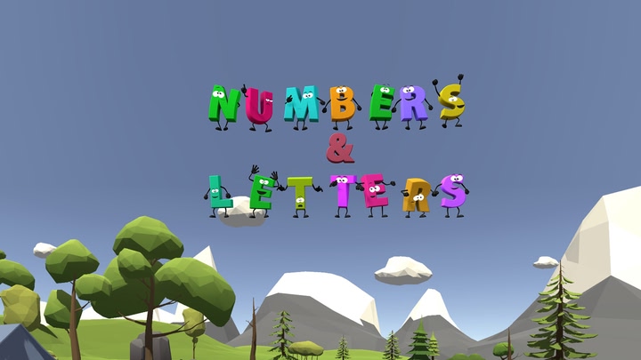 Numbers and Letters - puzzles, math, numeracy and literacy educational games