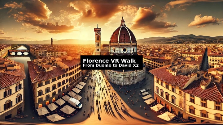Florence VR Walk: From Duomo to David X2