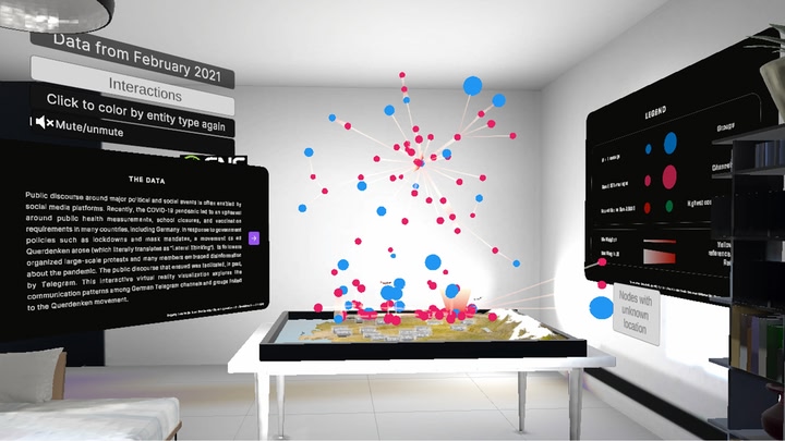 Lateral Thinking Gone VR: Enabling Geospatial and Topical Insights in VR