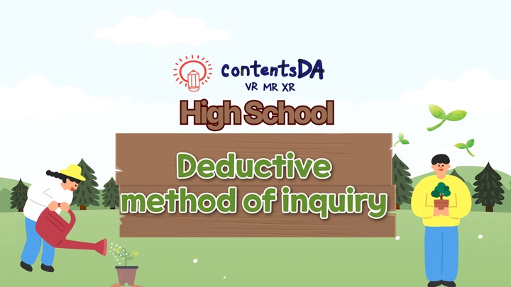 High school - deductive method of inquiry