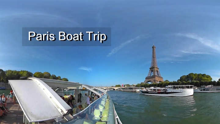 Paris Boat Trip France - VR Travel