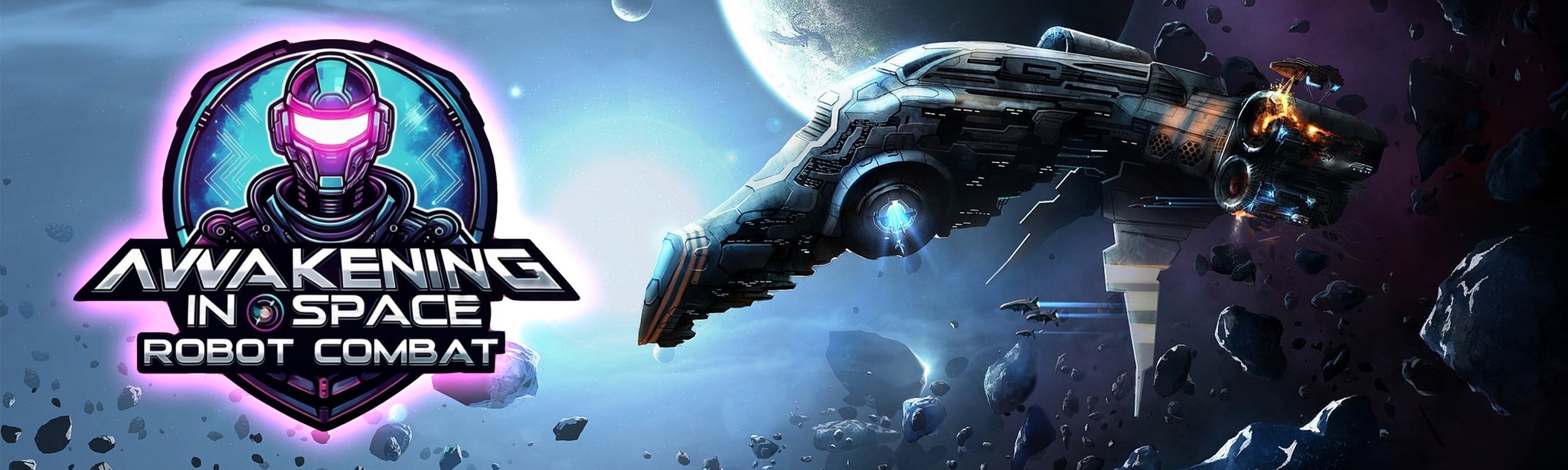 Awakening in Space: Robot Combat FPS