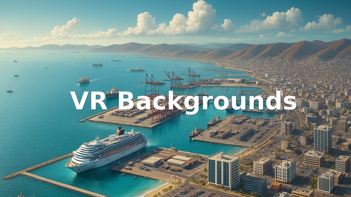 Ensenada Port, Mexico - VR Backgrounds
