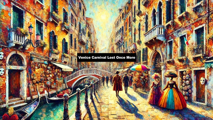 VR Travel Venice Carnival Lost Once More