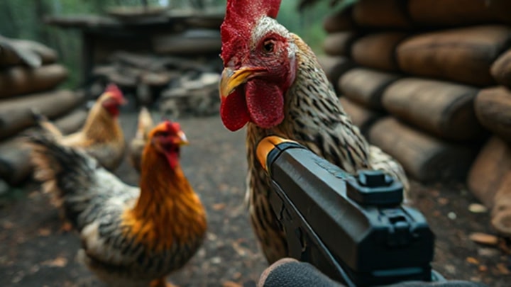 AR/XR Chicken Shooter