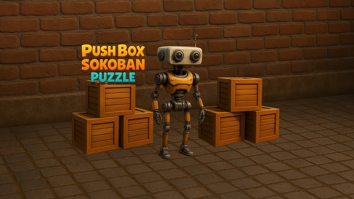 Push Box Sokoban Puzzle