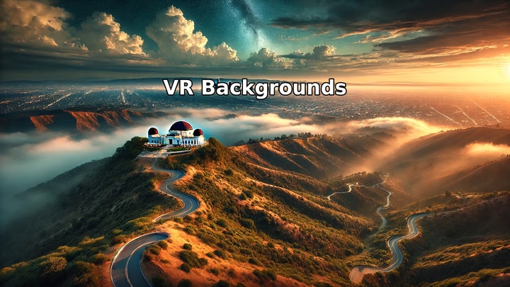L.A. Hillside - VR Backgrounds
