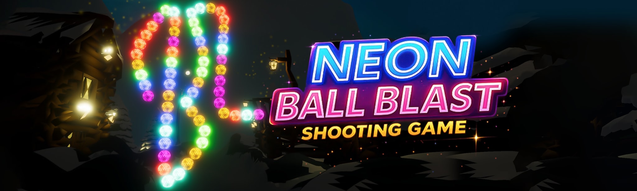 Neon Ball Blast: Shooting Game