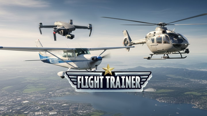 Flight Trainer: Plane Helicopter & Drone