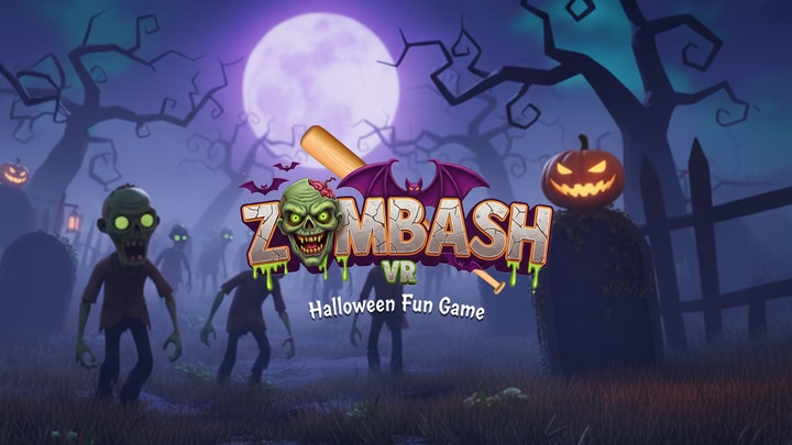 Zombash VR - Halloween Fun Game