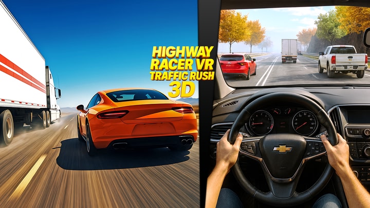Highway Racer VR : Traffic Rush 3D