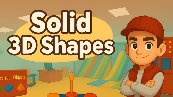 Solid 3D Shapes (VR Game)
