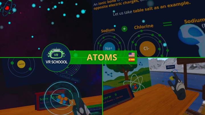 VR Schoool - Atoms