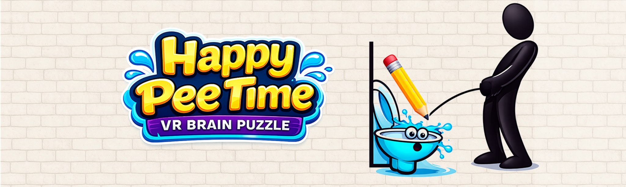 Happy Pee Time: VR Brain Puzzle