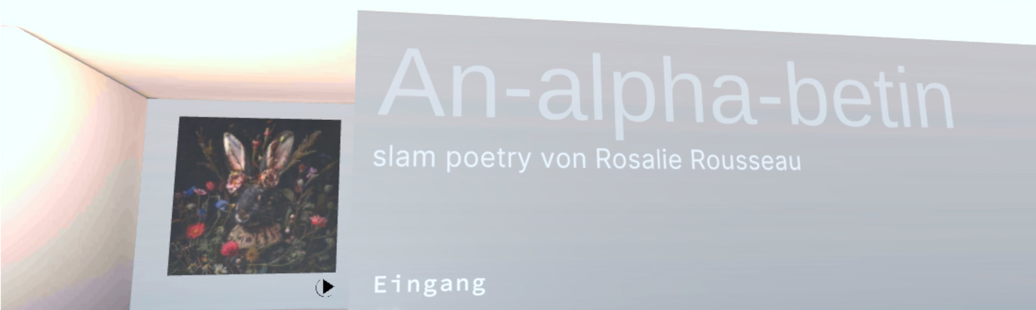 VR Galerie An-alpha-betin