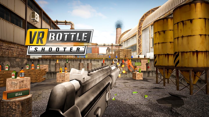 VR Bottle Shooter