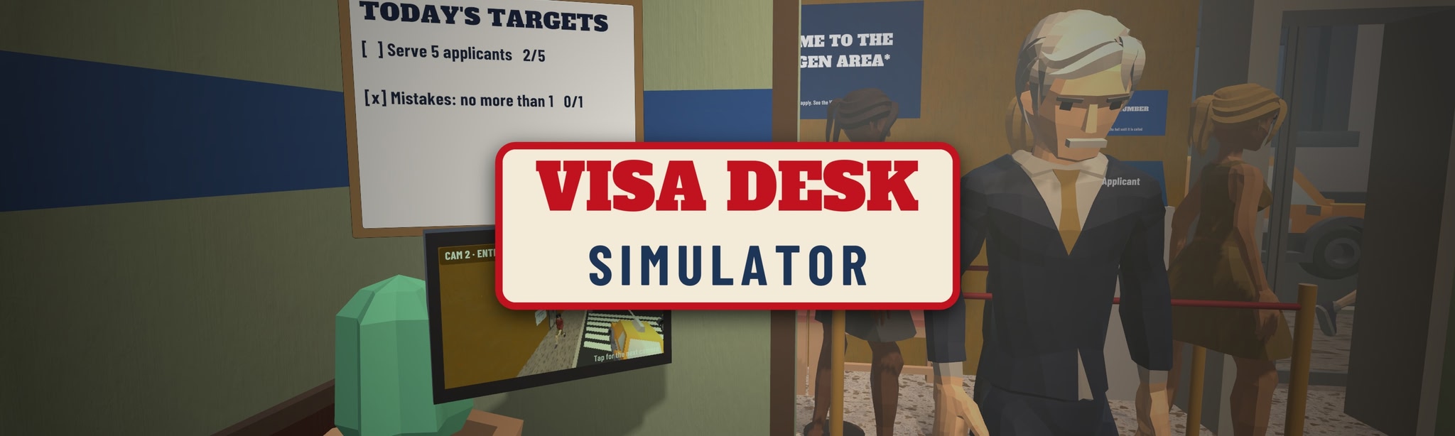 Visa Desk Simulator