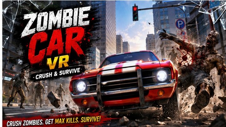 Zombie Car VR: Crush & Survive