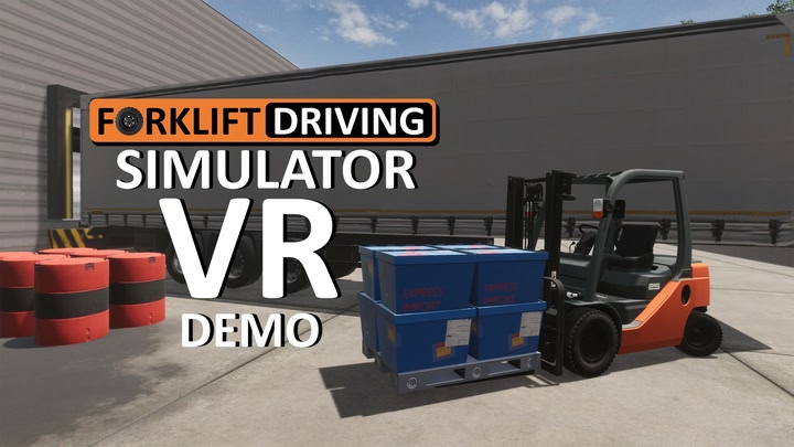 Forklift Driving Simulator VR Demo