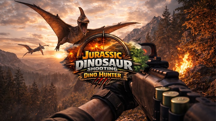 Jurassic Dinosaur Shooting : Dino Hunter