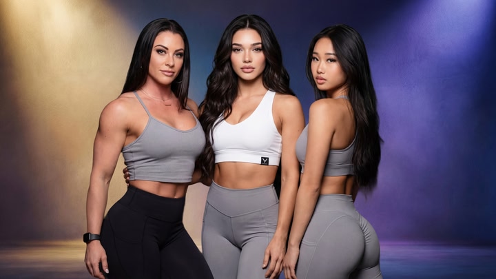 Fitness with girls