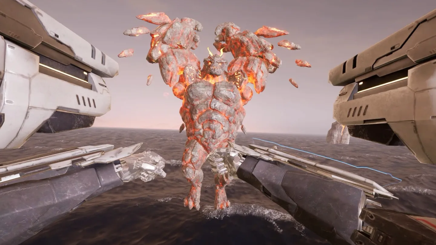 Blocky Style Mechs STORMFRAME on Meta Quest | Quest VR Games | Meta Store