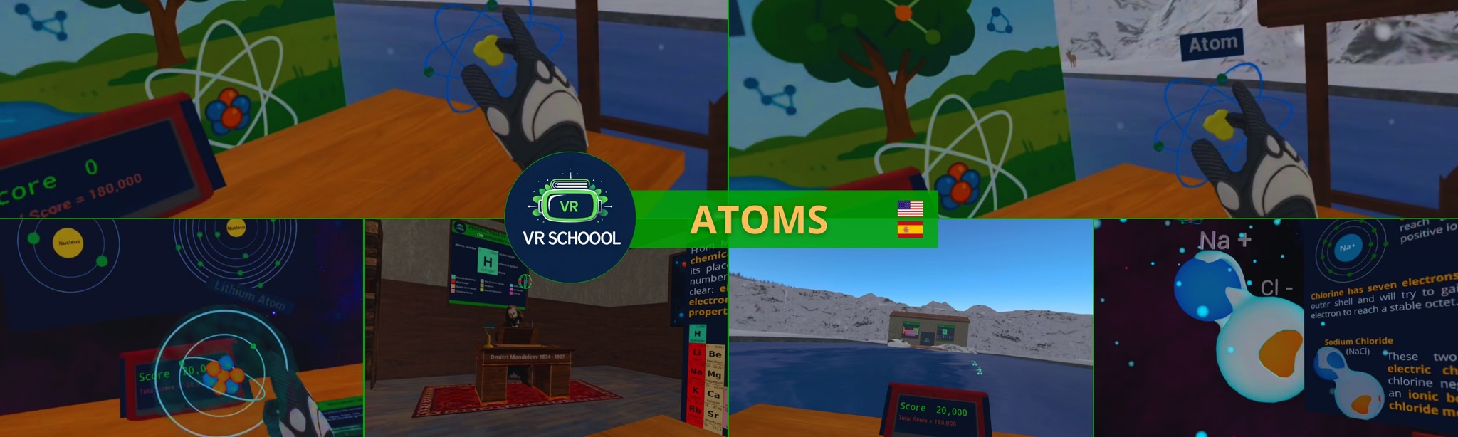 VR Schoool - Atoms