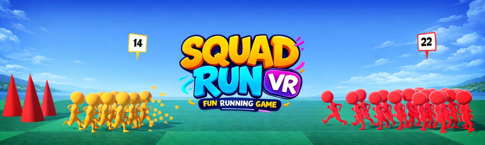 Squad Run VR - Fun Running Game