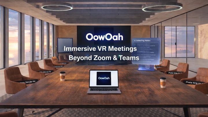 OowOah VR Meeting Room & Quantum Leap