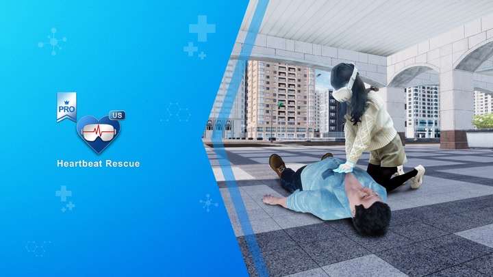 (US) Heartbeat Rescue: CPR+AED MR