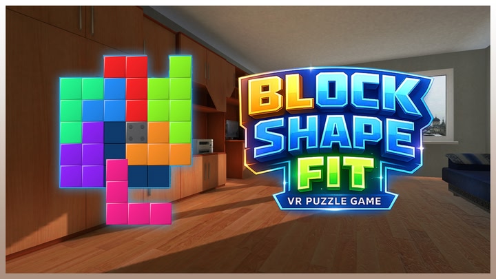 Block Shape Fit: VR Puzzle Game