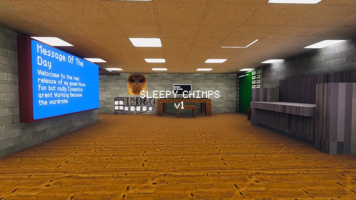 Sleepy chimps v1!