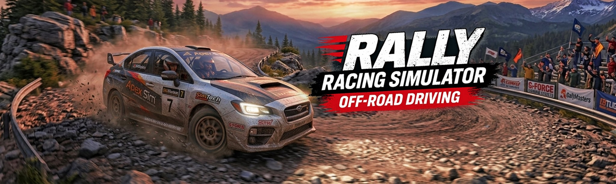 Rally Racing Simulator: Off-Road Driving