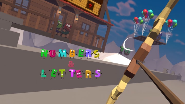 Numbers and Letters - puzzles, math, numeracy and literacy educational games