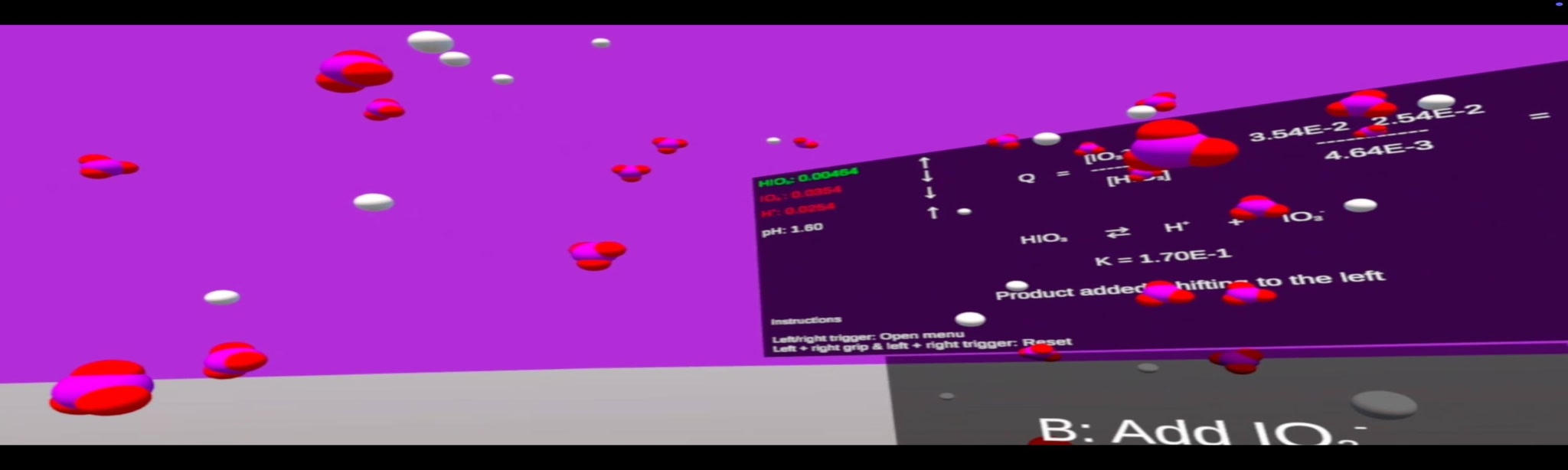 Chemical Equilibrium Simulation