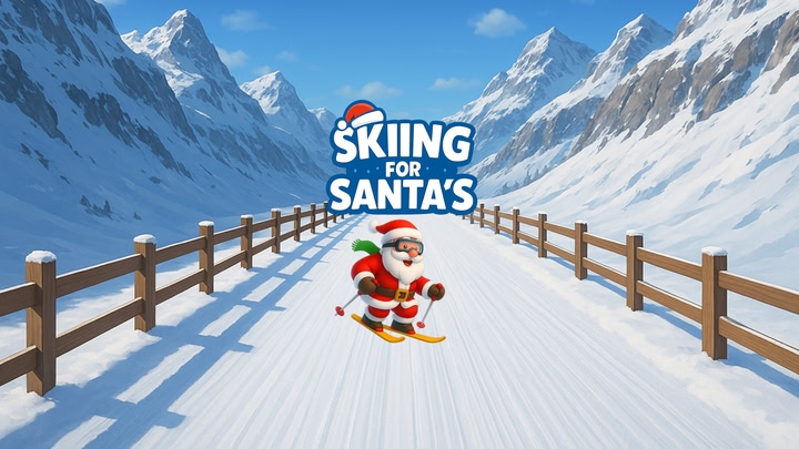 Skiing for Santa’s