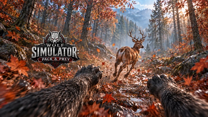 Wolf Simulator: Pack & Prey