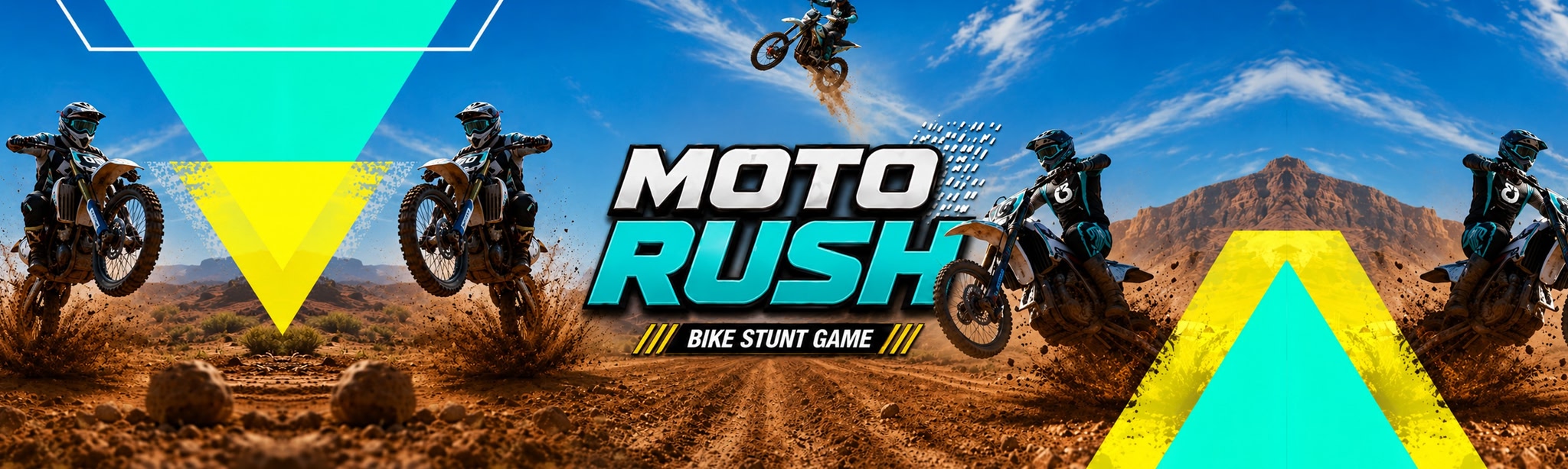 Moto Rush Bike Stunt Game