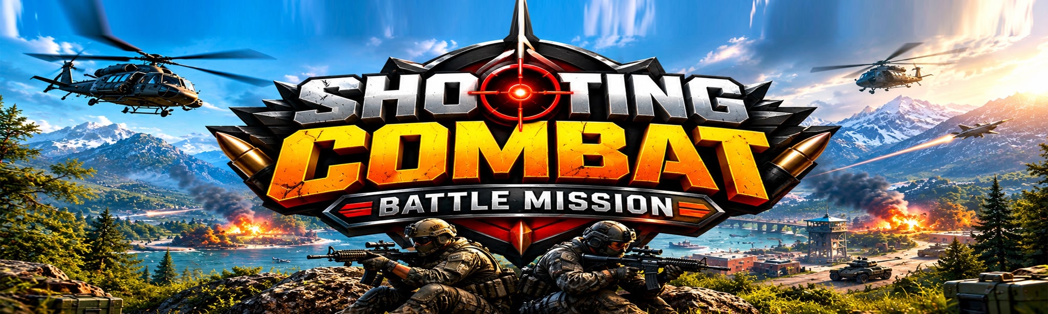 Shooting Combat: Battle Mission