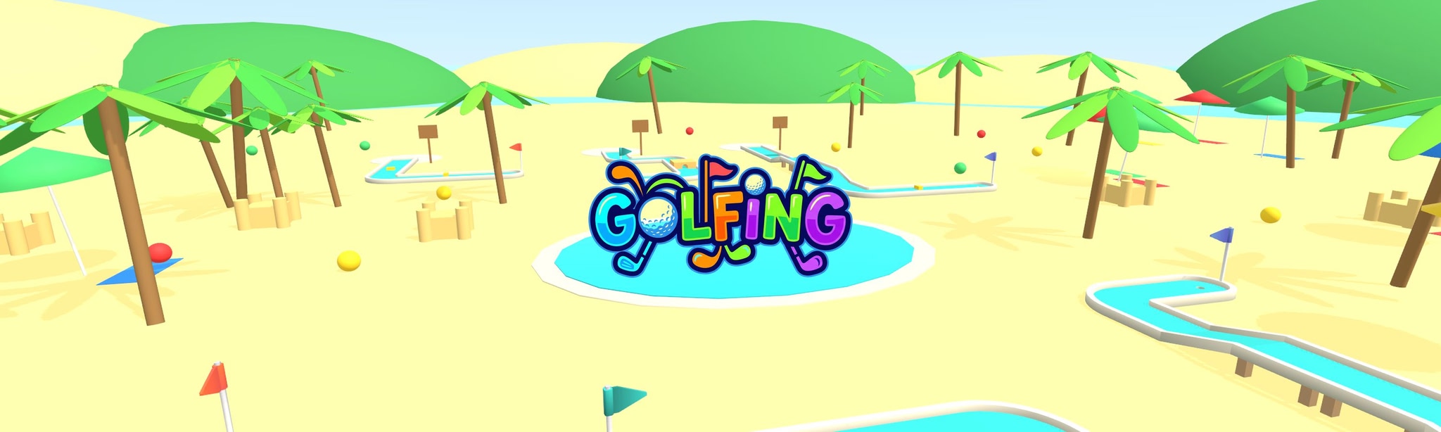 Golfing