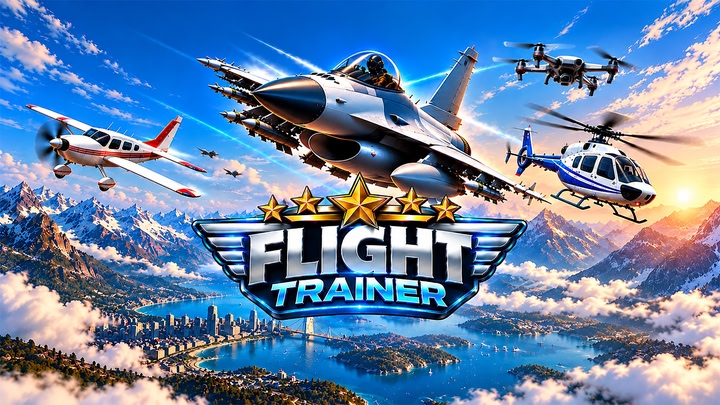Flight Trainer: Plane Jet Heli & Drone
