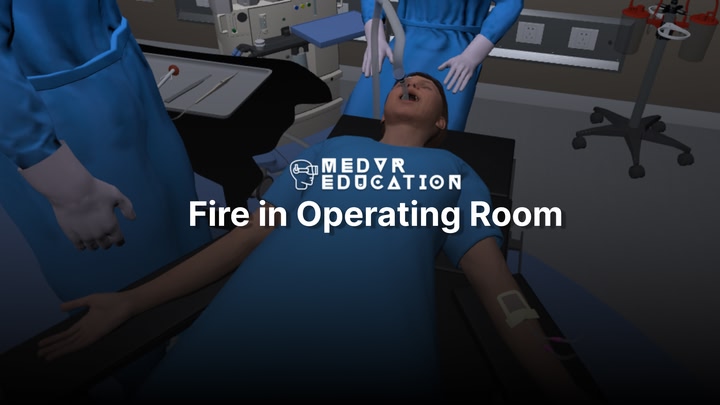 Fire in Operating Room