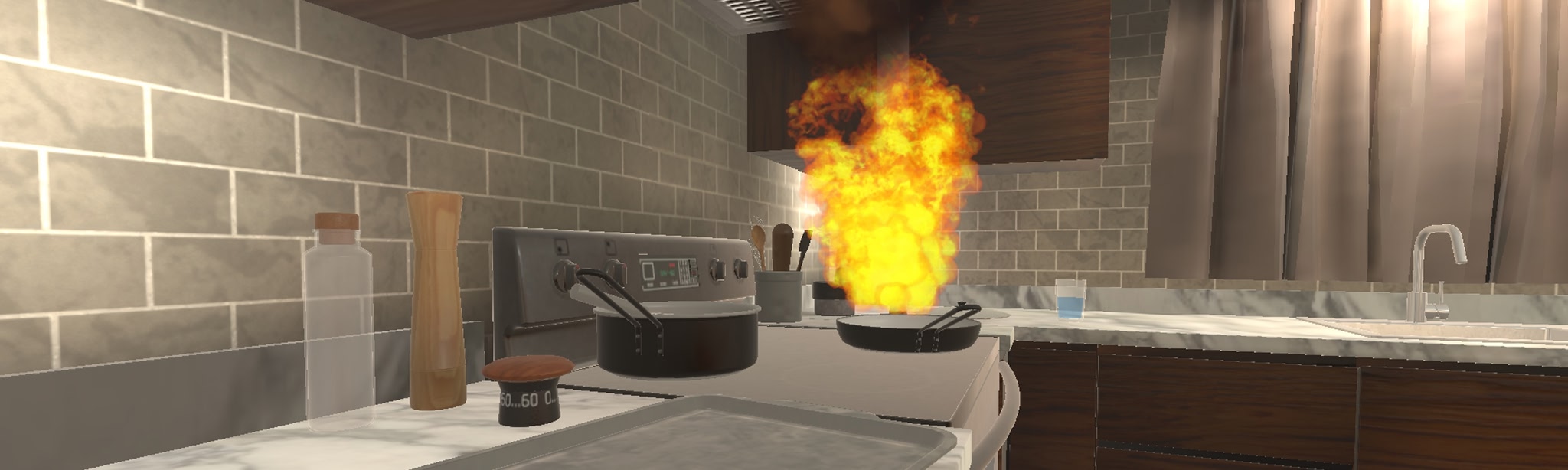 Kitchen Fire 360
