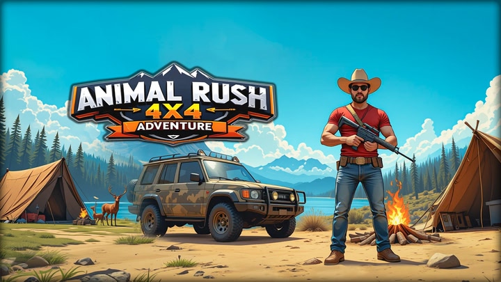 Animal Rush: 4x4 Adventure
