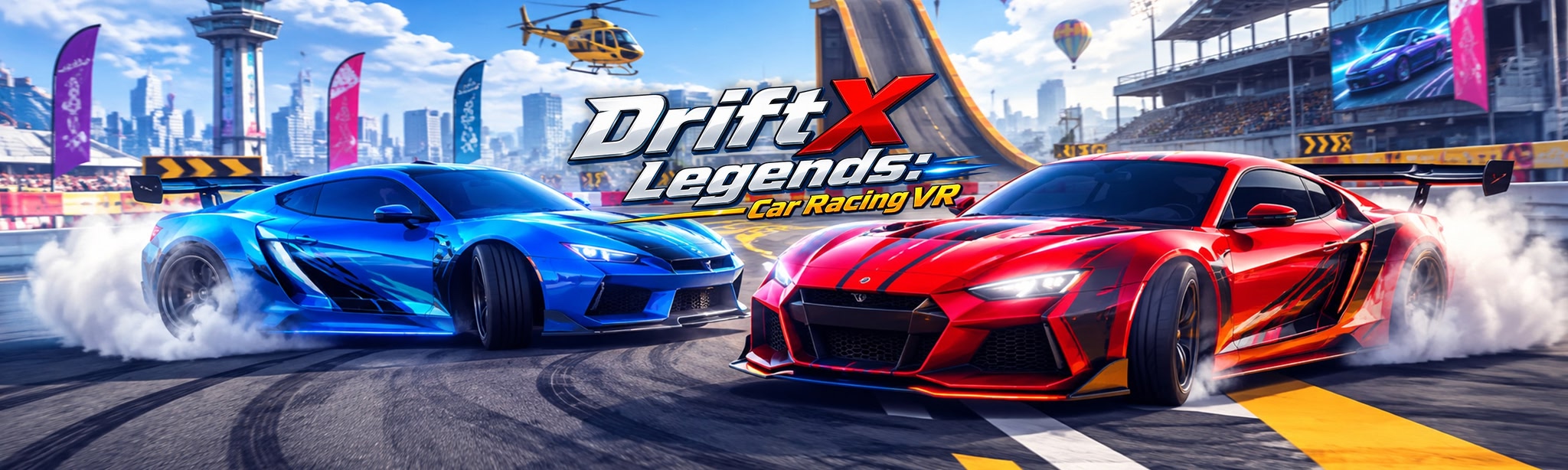 DriftX Legends: Car Racing VR