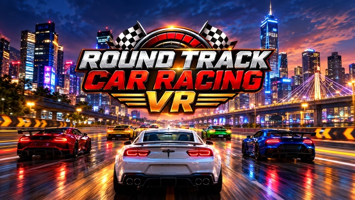Round Track Car Racing
